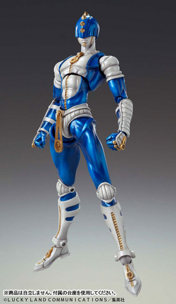 JoJo's Bizarre Adventure Golden Wind Super Action Statue - Sticky Fingers