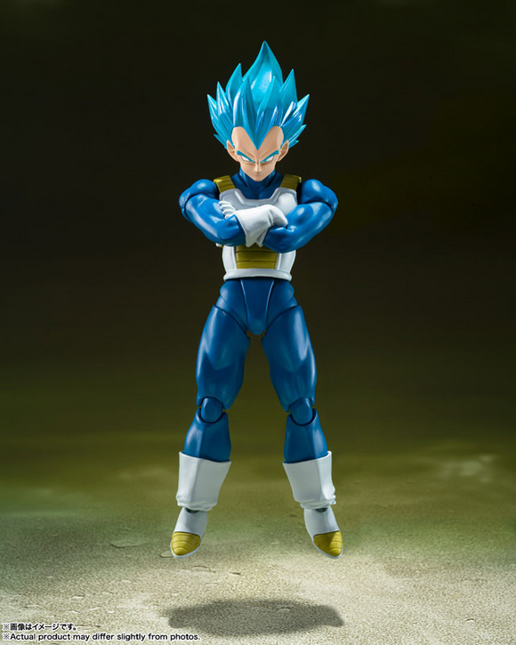 S. H. Figuarts Dragon Ball Super - Super Saiyan God Super Saiyan (SSGSS) Vegeta Unwavering Saiyan Pride
