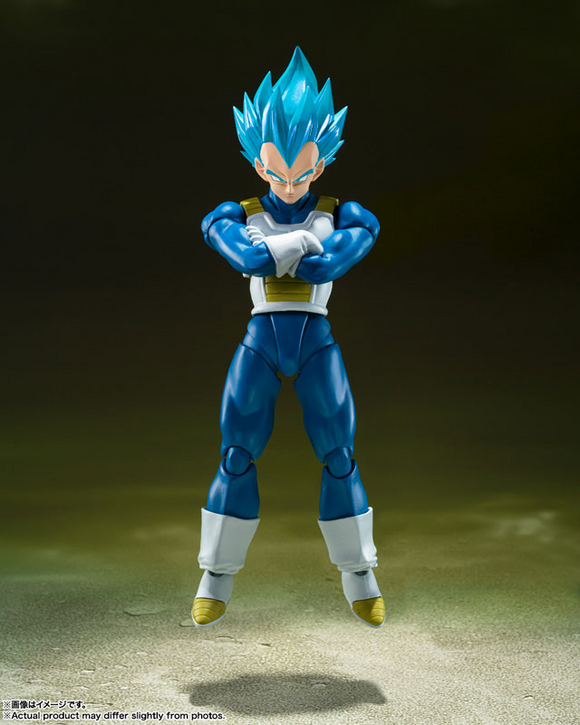 S. H. Figuarts Dragon Ball Super - Super Saiyan God Super Saiyan (SSGSS) Vegeta Unwavering Saiyan Pride Pre-order