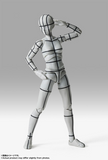 S. H. Figuarts BODY CHAN -Sports- Edition-WIRE FRAME- (Gray Color Ver.)