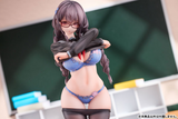Fujiko 1/6 Girl with Glasses Who Don't Want To Take PE Class illustration
