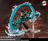 S. H. Figuarts Demon Slayer: Kimetsu no Yaiba - Tanjiro Kamado & Giyu Tomioka Water Breathing Effect Part SET Pre-order