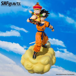 S. H. Figuarts Dragon Ball Super - SON GOKU & SON GOHAN -KID- & KINTOUN -Exclusive Edition-