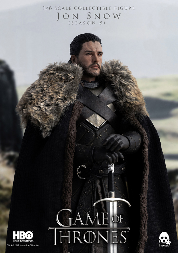 Threezero 1/6 HBO Game Of Thrones - Jon Snow Season 8