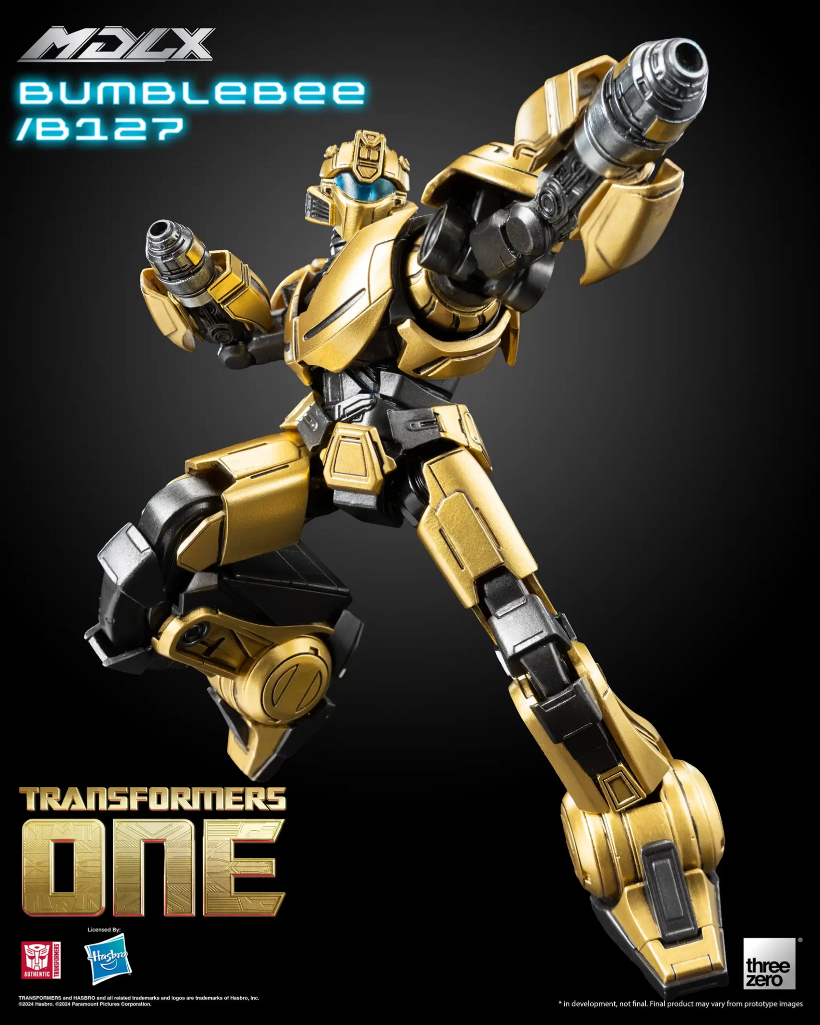 Threezero Transformers One - MDLX - Bumblebee / B127 – Xavier Cal Threezero Transformers One - MDLX - Bumblebee / B127 – Xavier Cal