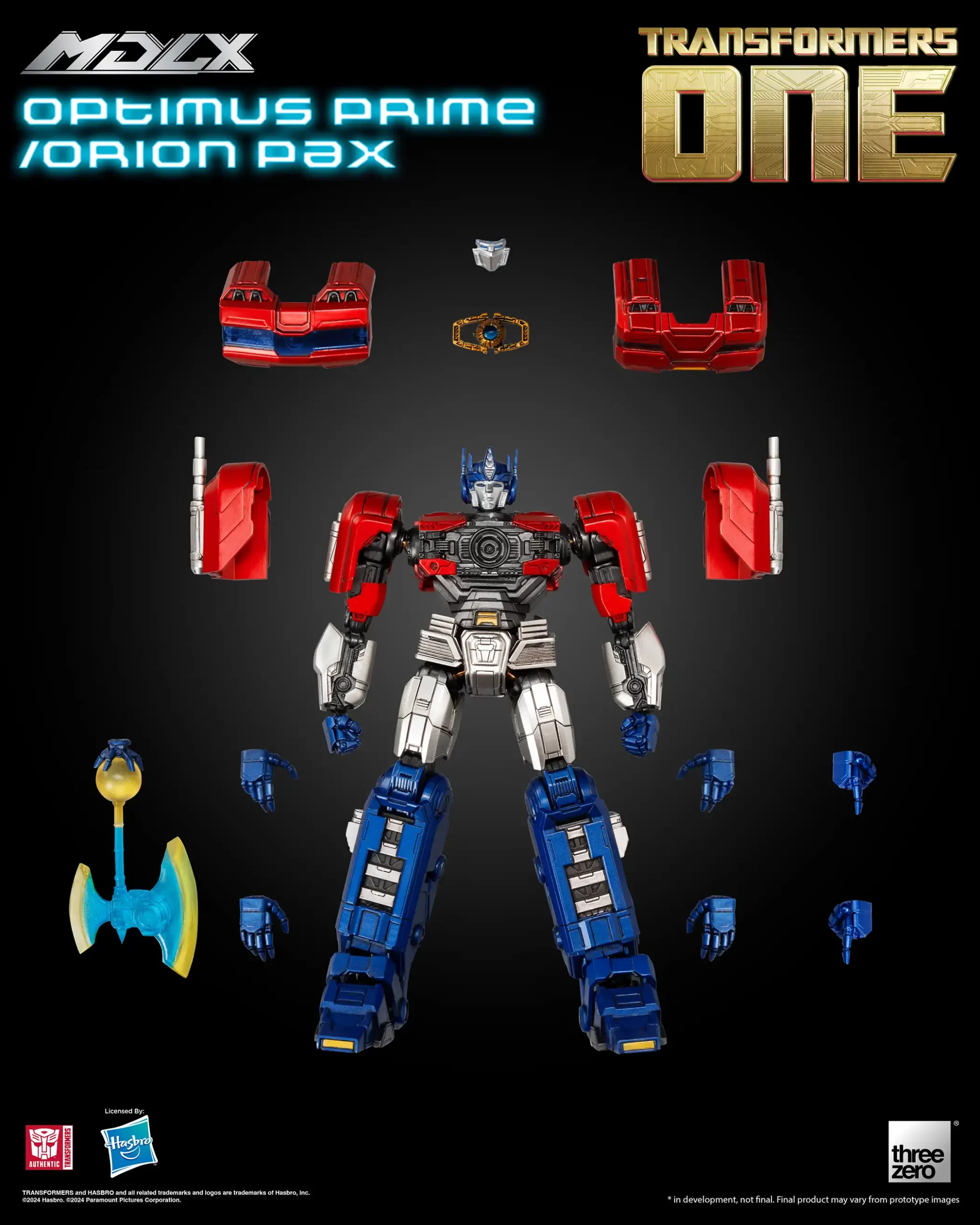 Threezero Transformers One - MDLX - Optimus Prime/Orion Pax