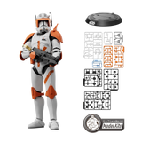 Blokees Star Wars: Attack of the Clones Champion Class CC10 - Clone Commander Cody