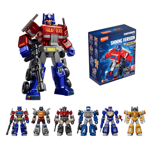 Transformers Shining Version 2 1985 Blokees Mini Model Kit (Single)