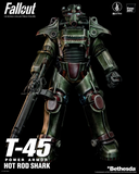 ThreeZero 1/6 Fallout - T-45 Hot Rod Shark Power Armor Pre-order