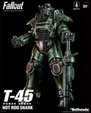 ThreeZero 1/6 Fallout - T-45 Hot Rod Shark Power Armor