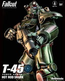 ThreeZero 1/6 Fallout - T-45 Hot Rod Shark Power Armor