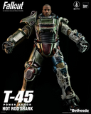 ThreeZero 1/6 Fallout - T-45 Hot Rod Shark Power Armor