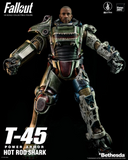 ThreeZero 1/6 Fallout - T-45 Hot Rod Shark Power Armor Pre-order