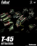 ThreeZero 1/6 Fallout - T-45 Hot Rod Shark Power Armor