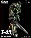 ThreeZero 1/6 Fallout - T-45 Hot Rod Shark Power Armor Pre-order