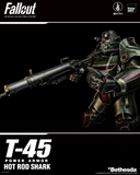 ThreeZero 1/6 Fallout - T-45 Hot Rod Shark Power Armor