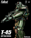 ThreeZero 1/6 Fallout - T-45 Hot Rod Shark Power Armor