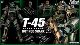 ThreeZero 1/6 Fallout - T-45 Hot Rod Shark Power Armor