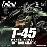 ThreeZero 1/6 Fallout - T-45 Hot Rod Shark Power Armor
