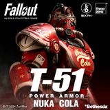 ThreeZero 1/6 Fallout - T-51 Nuka Cola Power Armor