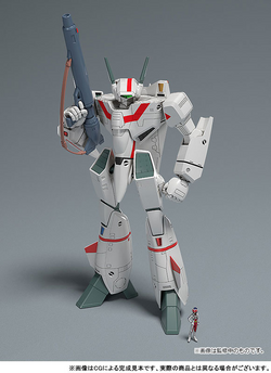 PLAMAX The Super Dimension Fortress Macross 1/72 VF-1J Battroid Valkyrie (Hikaru Ichijyou's Fighter) Model Kit