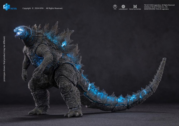 Hiya Toys Godzilla vs Kong Exquisite Basic+   Heat Ray Godzilla PX Previews Exclusive
