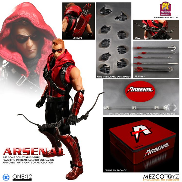 Mezco One:12 Collective -Arsenal  - PX Previews Exclusive