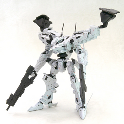 1/72 Armored Core V.I. Series Lineark White-glint & V.O.B Set