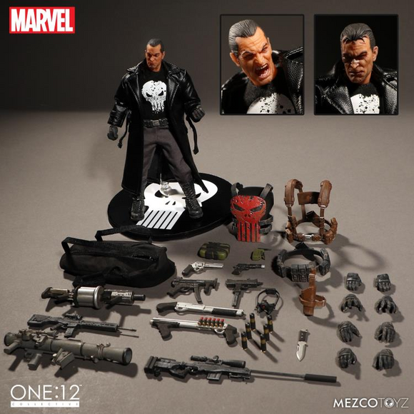 Mezco One:12 Collective Marvel Punisher Fully Loaded PX Exclusive