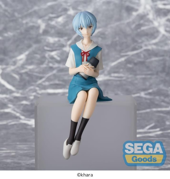 Rebuild of Evangelion Rei Ayanami Premium Perching Figure Pre-order