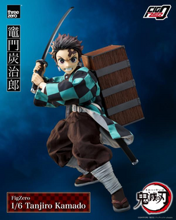 Threezero Figzero Demon Slayer: Kimetsu no Yaiba FigZero Tanjiro Kamado 1/6 Scale Figure Pre-order