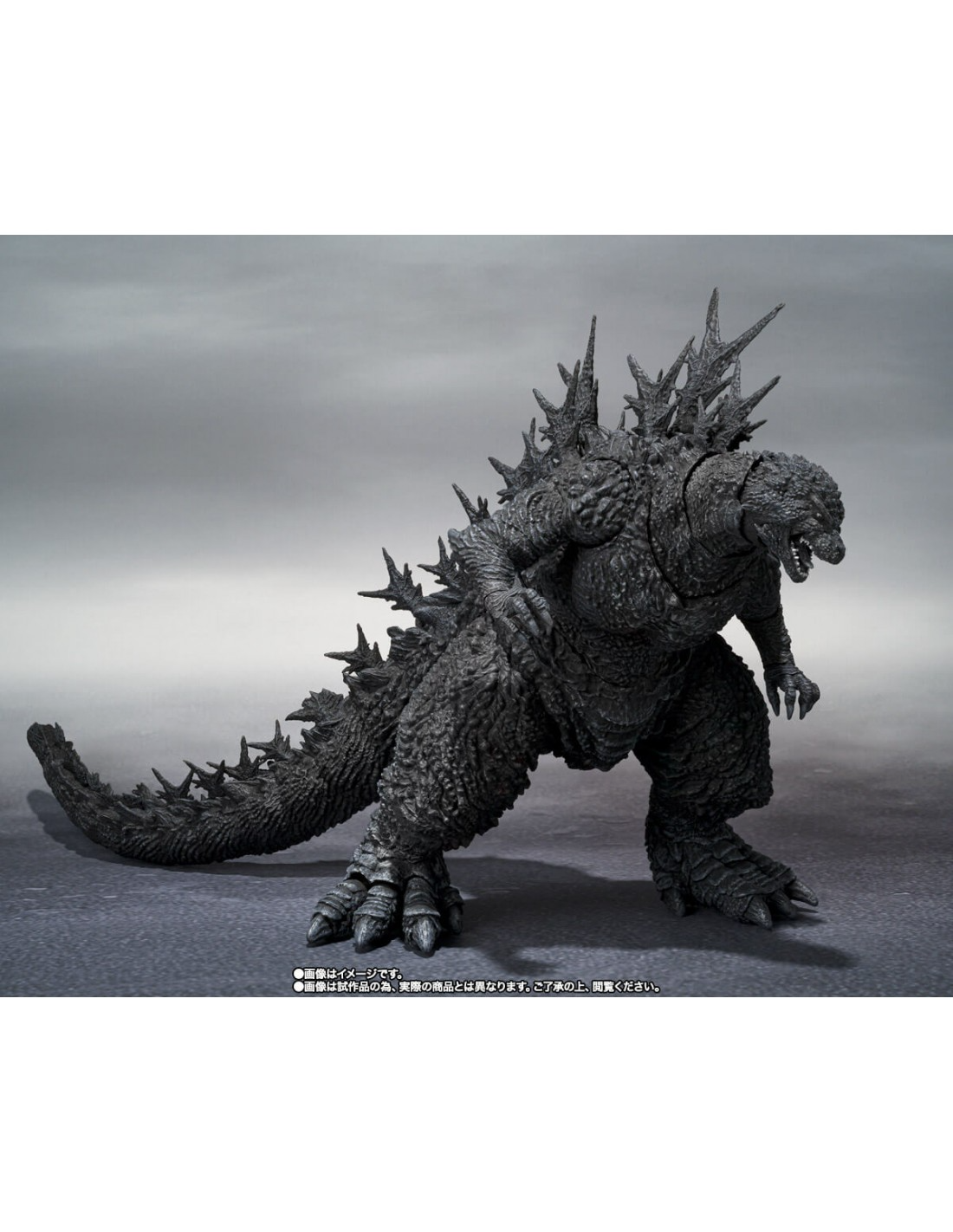 S.H. MonsterArts ゴジラ 2023MINUS COLOR Ver S.H.MonsterArts Godzilla (2023) Minus Color Ver.