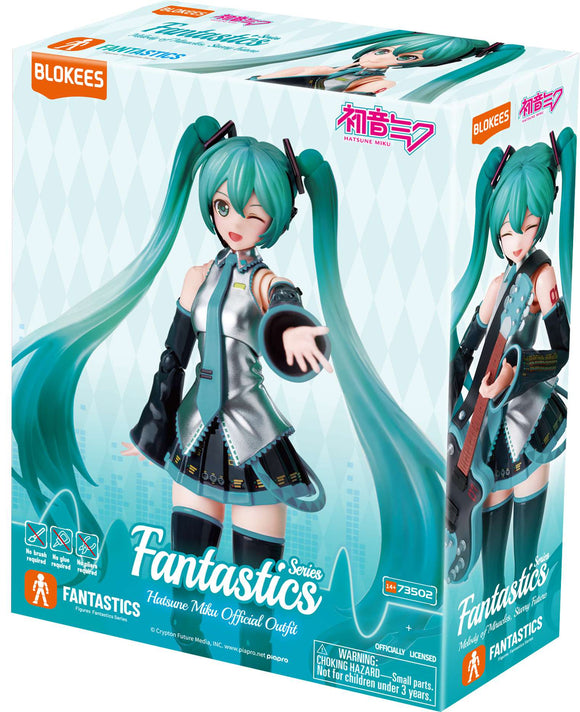 Blokees Hatsune Miku Fantastics Series - Hatsune Miku Official Outfit