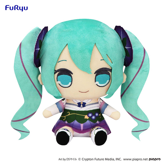 Hatsune Miku KYURUMARU Big Plush Toy -Morning Glory