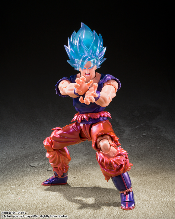S. H. Figuarts Dragon Ball Super - Super Saiyan God Super Saiyan Son Goku Kaio-Ken 15th Anniversary Ver.