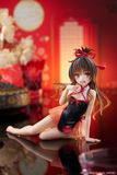 To Love-Ru Darkness PVC Statue Desktop Cute Figure Mikan Yuki Chinese Dress Ver.