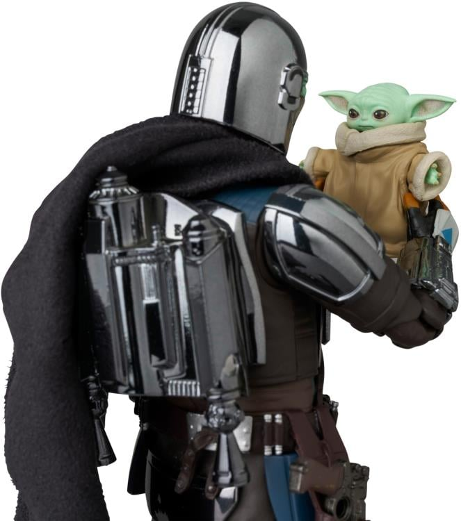 THE MANDALORIAN CHROME Ver. アクションフィギュア Mafex The Mandalorian Chrome Ver. Figure