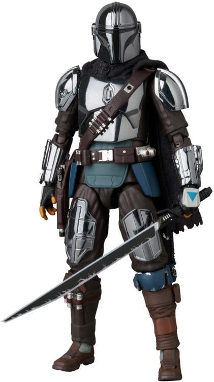 THE MANDALORIAN CHROME Ver. アクションフィギュア MAFEX 256 Star Wars: The Mandalorian - The Mandalorian (Chrome Ver