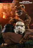 Hot Toys 1/6 MMS551 Star Wars: Return of the Jedi - Princess Leia & Wicket Two-Pack