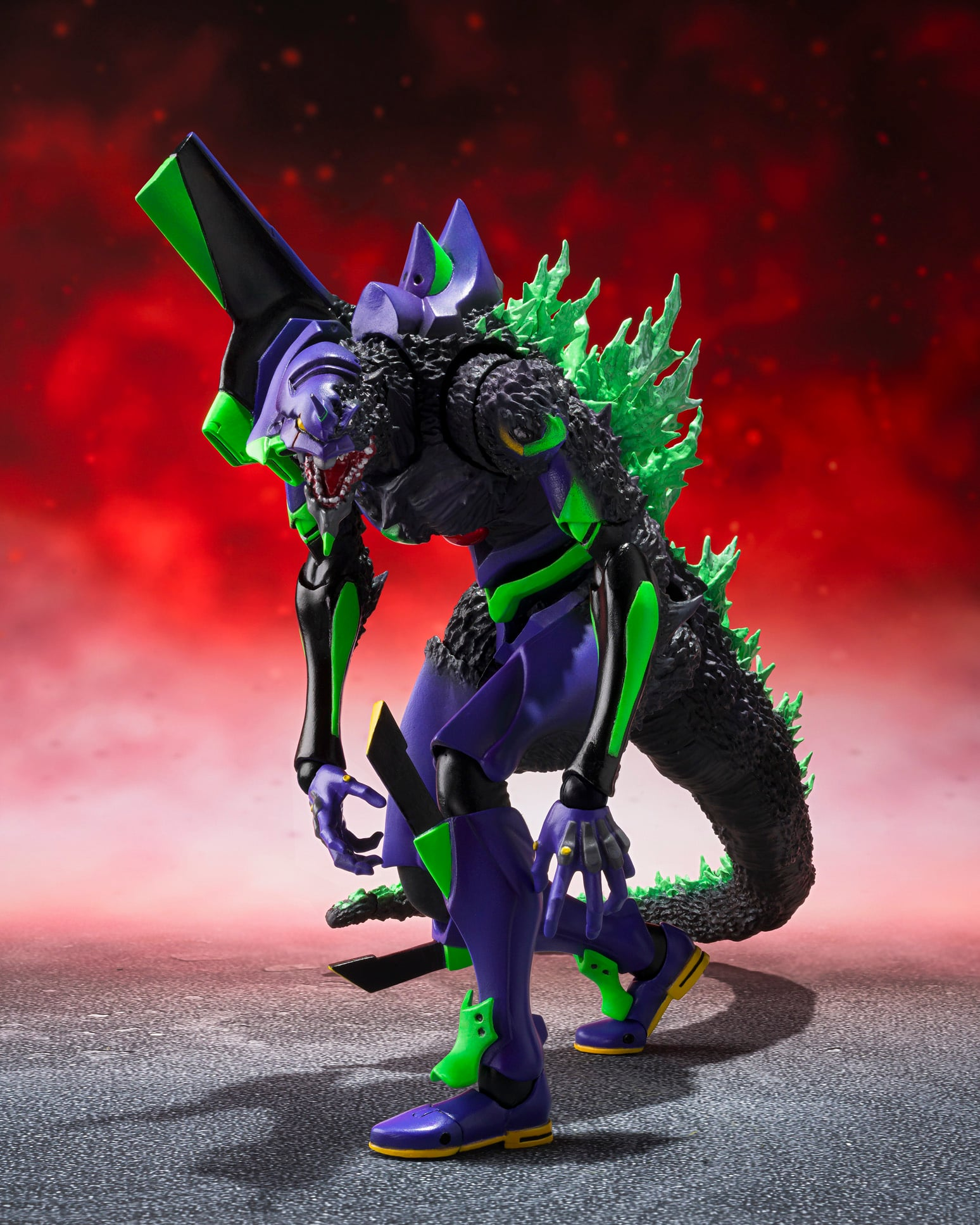 ブルベ春　USJ Godzilla vs Evangelion S. H. MonsterArts Godzilla vs. Evangelion - Evangelion Test Type