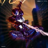 Amazing Yamaguchi Revoltech NR106 Symbiote Suit Spider-Man (Purple Ver.)