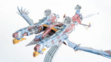 Rebuild of Evangelion PLAMAX AAA Wunder Model Kit