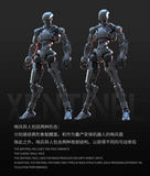 3 Min  1/18 Scale Model Kit - Project Xentinel (Gray Ver.)