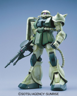 Gundam PG 1/60 MS-06F Zaku II Green
