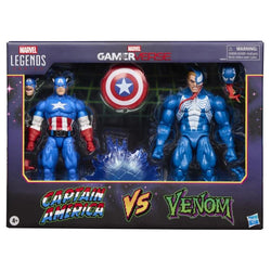 Marvel Legends Gamerverse Captain America vs Venom Set