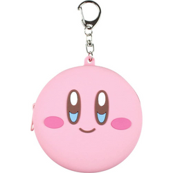 Silicon Mini Pouch (Keychain Attached) - Kirby