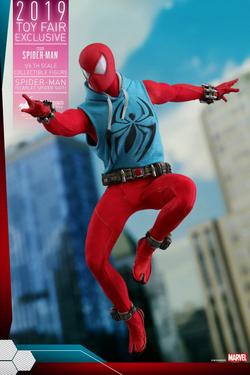 Hot Toys 1/6 VGM034 Marvel’s Spider-Man - Spider Man Scarlet Spider Suit