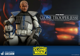 Hot Toys TMS064 Star Wars The Clone Wars - Clone Trooper Jesse