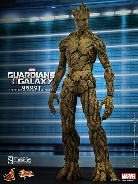 Hot toys ホットトイズ I AM GROOT フィギュア　(値段交渉可) Hot Toys TMS089 I Am Groot Groot Collectible Figure Deluxe Edition