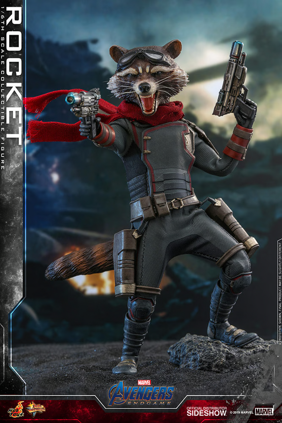 Hot Toys 1/6 MMS548 Avengers Endgame - Rocket Raccoon